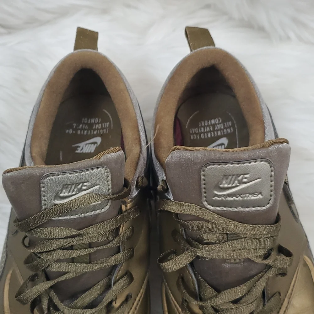 Nike Women's Air Max Thea in Metallic Hematite size 9